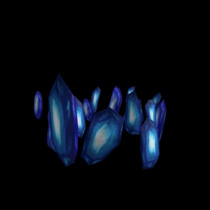 Sapphire Crystal Circlet 