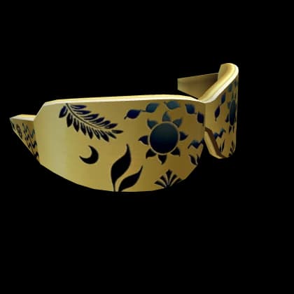 Gold Cut Out Shades