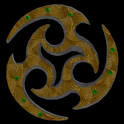 Golden Chakram of the Sky Palace