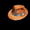 Orange Sparkle Time Fedora