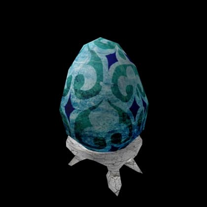Aqua Fabergé Egg of Never-ending Winter