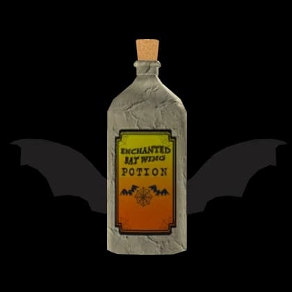 Enchanted Bat Flying Potion