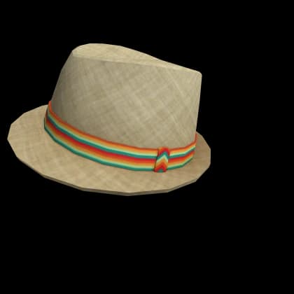 Rainbow Band Fedora