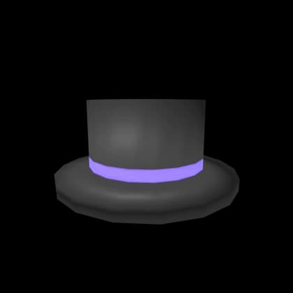 BIG: Purple Banded Top Hat