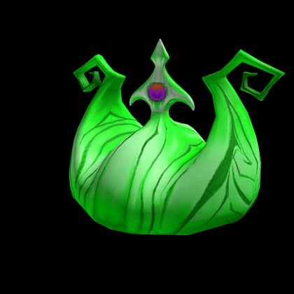 Neon Green Crazy Crown