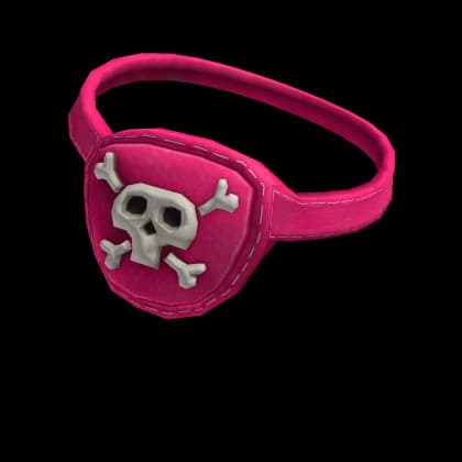 Neon Pink Pirate Patch