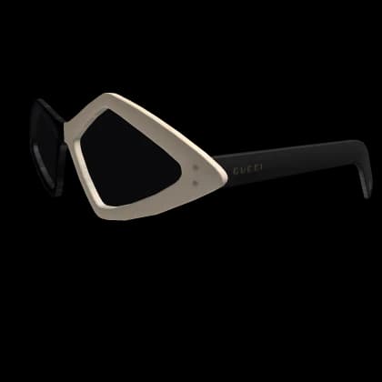 Gucci Diamond-Framed Sunglasses