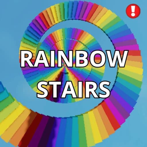 Rainbow Stairs Obby Trend 🌈🏃‍♂️