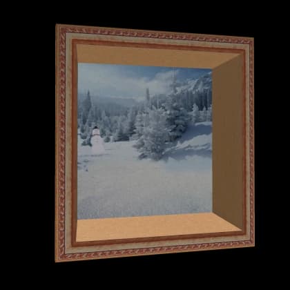 Portrait of a Hero on a Snow Day