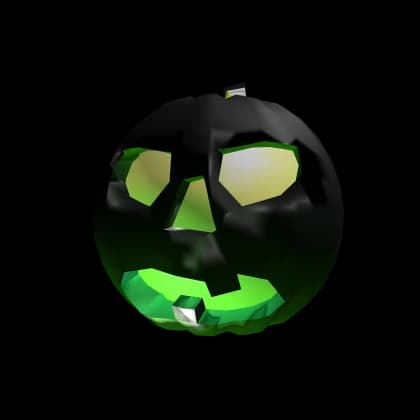 Eerie Pumpkin Head