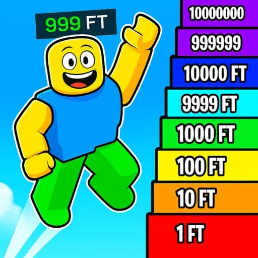 $100.000 Every Win Reach Top Impossible Stud Jumps