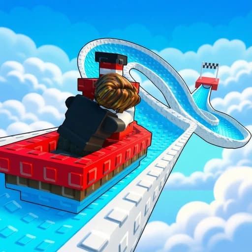 Ride A Boat Down A Waterslide [NEW!]
