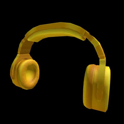 Gold Headphones