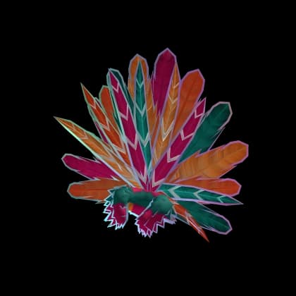 Elton John - Feather Neck Piece