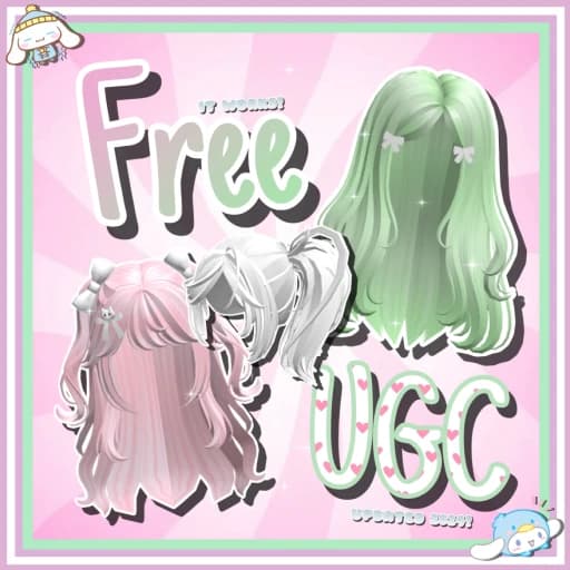 Free Hair and UGC 🛍️🎀