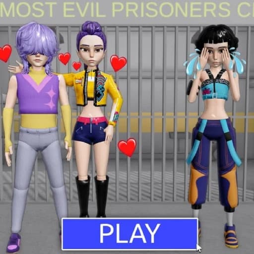 MYSTERY AND RUMI VS ZOEY PRISON RUN! (Obby)