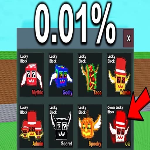 🤑 BEST Lucky Block 😱 X99999999999Qi