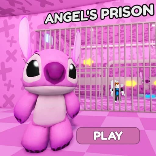 🌸 ANGEL STITCH'S PRISON RUN! (Obby)