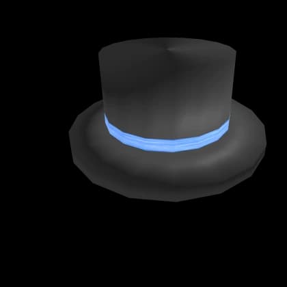 Blue Banded Top Hat