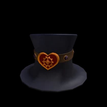 Steampunk Sweetheart Top Hat