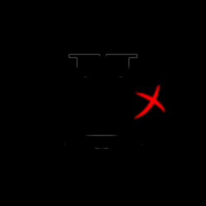 Red Serious Scar Face