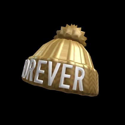 Forever 21 Magic 24k Gold Forever Beanie