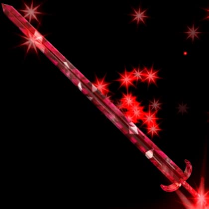 Red Sparkle Time Claymore