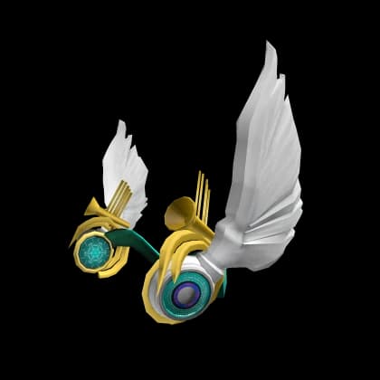 Winged Headphones of Beautiful Music