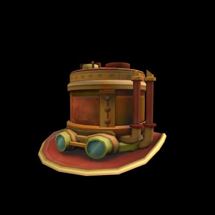 Copper Steampunk Top Hat