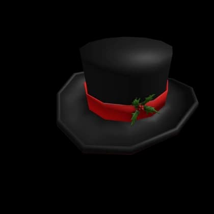 Holly Jolly Top Hat