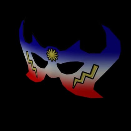 Bloxxadore Domino Mask