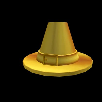 Golden Pilgrim Hat