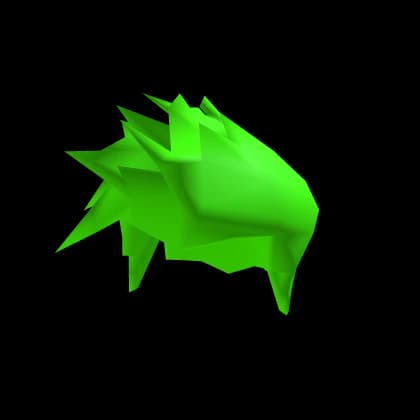 Neon Green Beautiful Hair