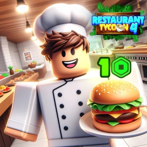🍔Restaurant Tycoon 4 [🤑3X🤑]