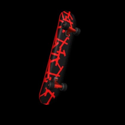 Red Grind Skateboard