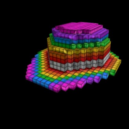 8-Bit Rainbow Bowler