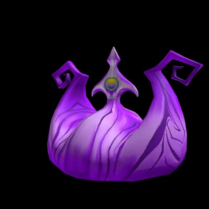 Neon Purple Crazy Crown