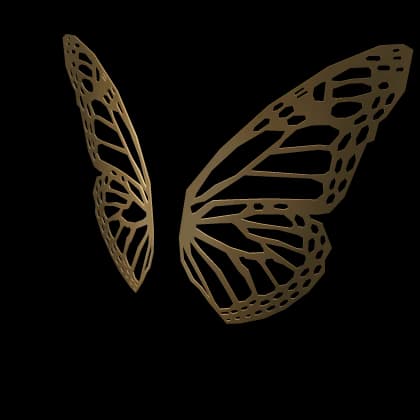 Golden Butterfly Wings - Mariah Carey