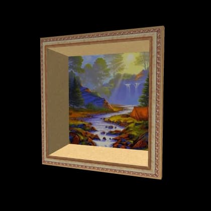 Portrait of a Hero Camping