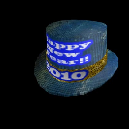 2010 New Year's Top Hat