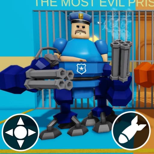 [PRISON👮] Survive Barry the Killer!