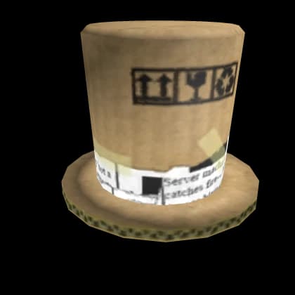 Recycled Cardboard Top Hat