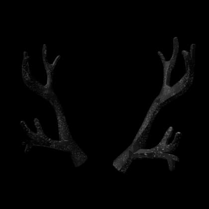 Black Iron Antlers