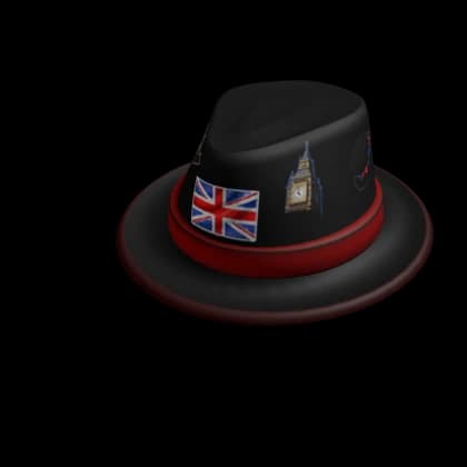 London BLOXcon Black Fedora