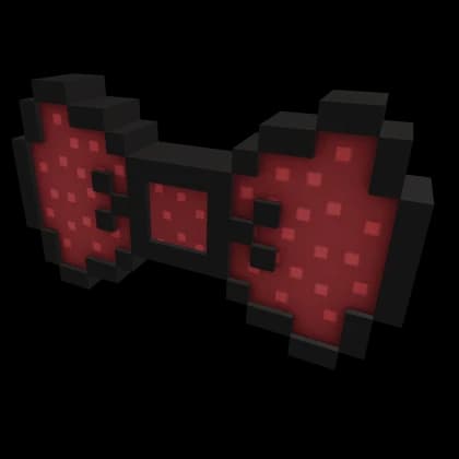 Red 8-Bit Bow Tie