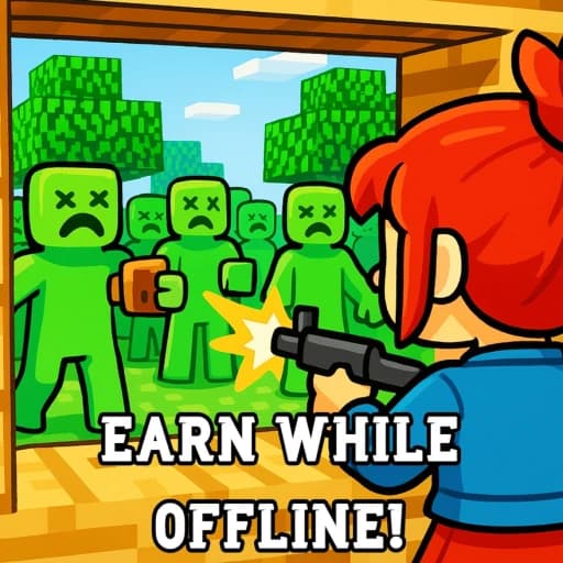 Build a bunker to survive zombies tycoon