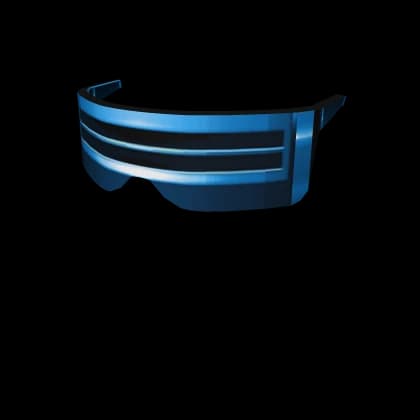 Blue Chrome Glasses