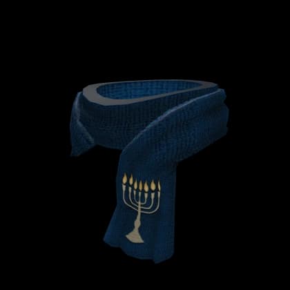 Hanukkah Scarf
